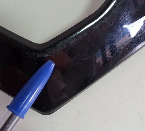 Carenagem Frontal Elite 125 2018/19 Original Atenção (9011) Preto