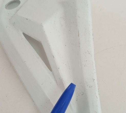 Carenagem Frontal Painel Honda Nelelite 125 19 P/riscos 9481 Branco