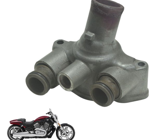 Carcaça Válvula Termostática Harley V-rod Muscle 12-17 Orig