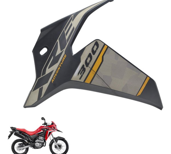 Carenagem Asa Esq Tanque C/ Avaria Honda Xre 300 19-25 Orig