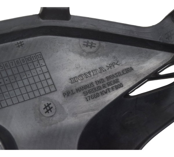 Carenagem Interna Dir C/ Detalhes Honda Xre 300 19-25 Orig