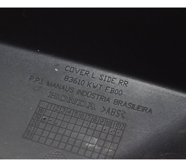 Carenagem Rabeta Esquerda Honda Xre 300 19-25 Original