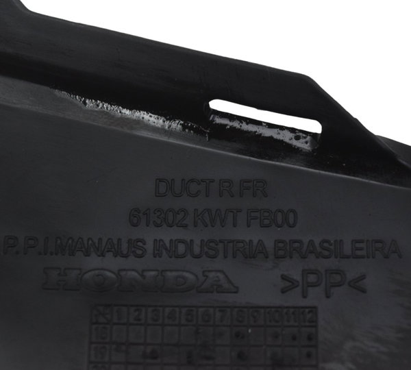 Acabamento Duto Ar Direito Honda Xre 300 19-25 Original