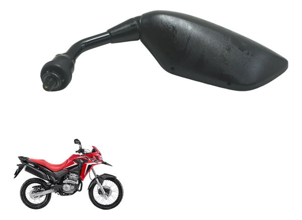 Espelho Retrovisor Esquerdo Ampas Honda Xre 300 19-25