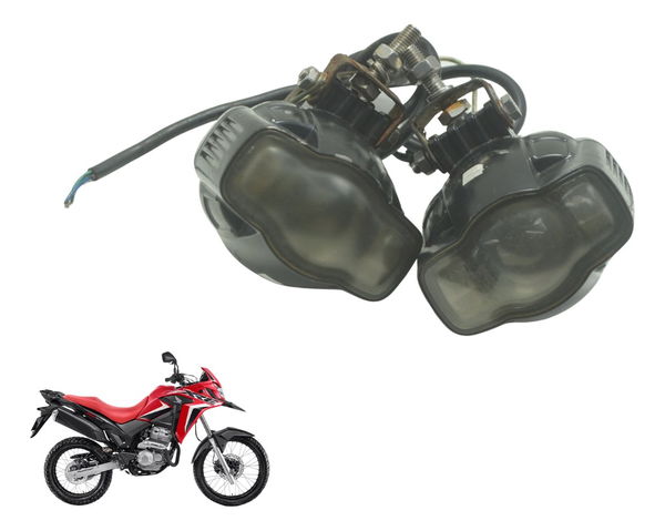 Par Farol Auxiliar S/ Plug Honda Xre 300 19-25