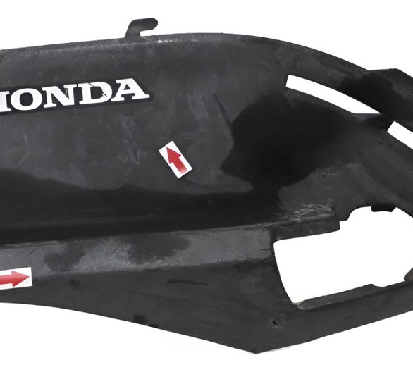 Carenagem Pedaleira Esq Honda Lead 110 Original Avaria 31662 Preto
