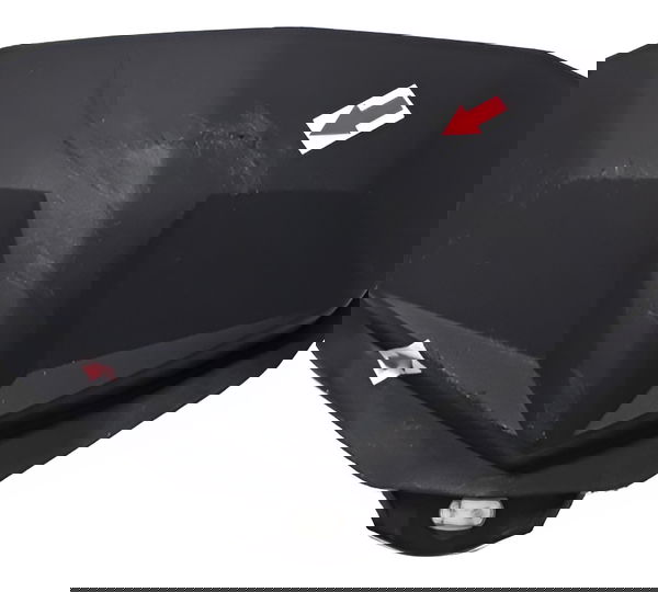 Carenagem Inferior Painel Cb Twister 250 16/22 31281 Avaria Preto