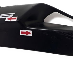 Carenagem Rabeta Dir Kawasaki Zx-6 20/22 Orig Quebrada 29607 Preto