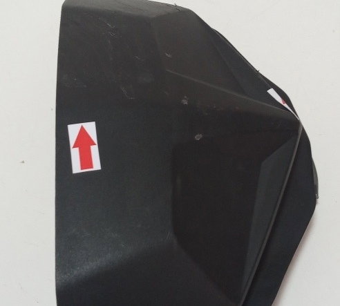 Acabamento Frontal Cb Twister 250 16/21 Orig Avaria 15683 Preto