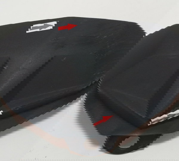 Acabamento Frontal Cb Twister 250 16/21 Orig Avaria 15683 Preto