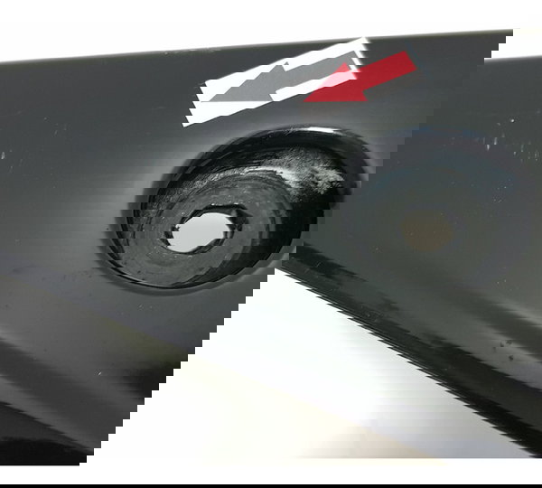 Carenagem Spoiler Dir Triumph Daytona 675 R 13/14 Orig 36508 Preto