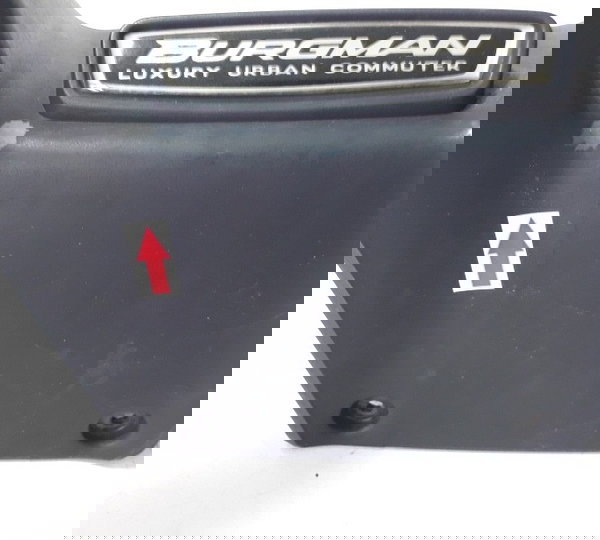 Carenagem Guidão Frontal Burgman 400 01/03 Orig Avaria 18526 Preto