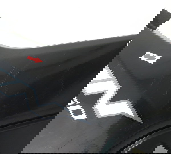 Carenagem Tampa Lateral Cg 160 Fan 16/24 L/d Orig 48323 Preto