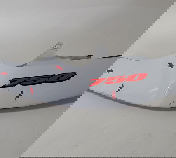 Carenagem Rabeta Esq Gsx-r 750 Srad 07/09 Ori Quebrado 39664 Branco