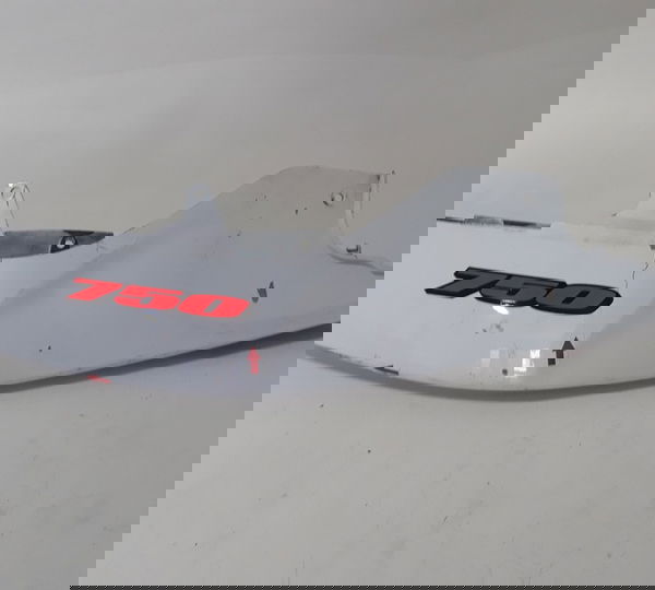 Carenagem Rabeta Dir Gsx-r 750 Srad 07/09 Orig Trincos 39663 Branco