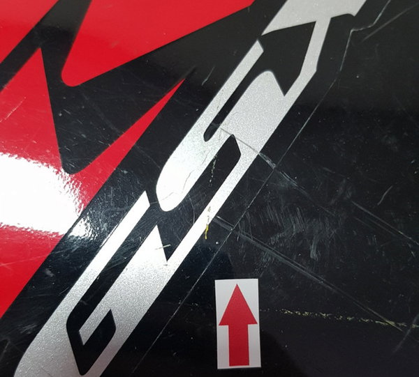 Carenagem Lateral Esq Suzuki Srad 1000 06/07 Original (5770) Preto