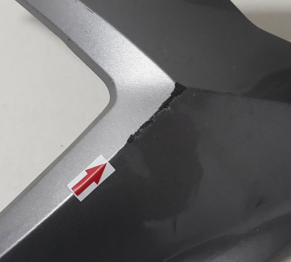 Carenagem Pisca Honda Elite 125 L/e Orig Detalhe 48342 Prateado
