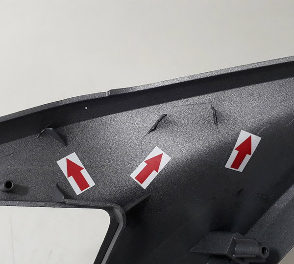 Carenagem Pisca Honda Elite 125 L/e Orig Detalhe 48342 Prateado