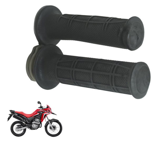 Par Manopla C/ Detalhes Honda Xre 300 19-25 Original