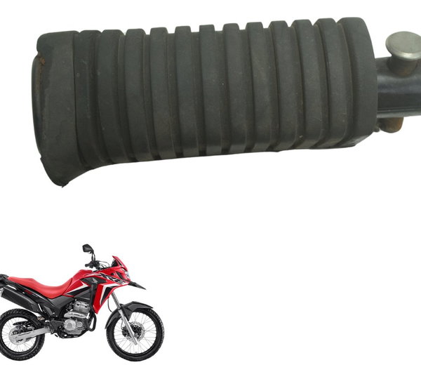 Pedaleira Traseira Esq C/ Detalhes Honda Xre 300 19-25 Orig