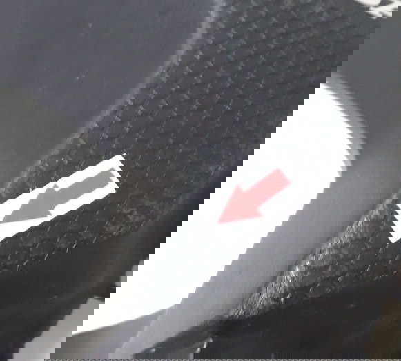 Acabamento Aba Tanque Dir Xre 300 19/22 Ori 31190 Avaria Preto