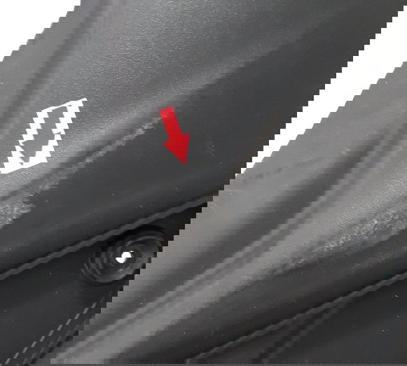 Carenagem Tampa Lateral Xre 300 L/d Original Avaria 9038 Preto