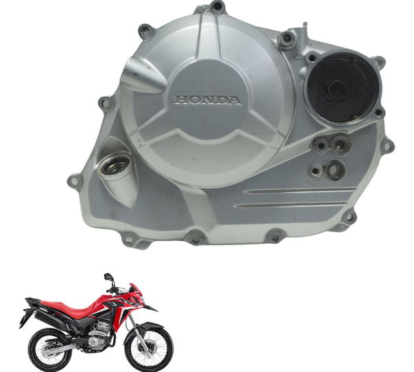 Tampa Embreagem Honda Xre 300 19-25 Original Cinza