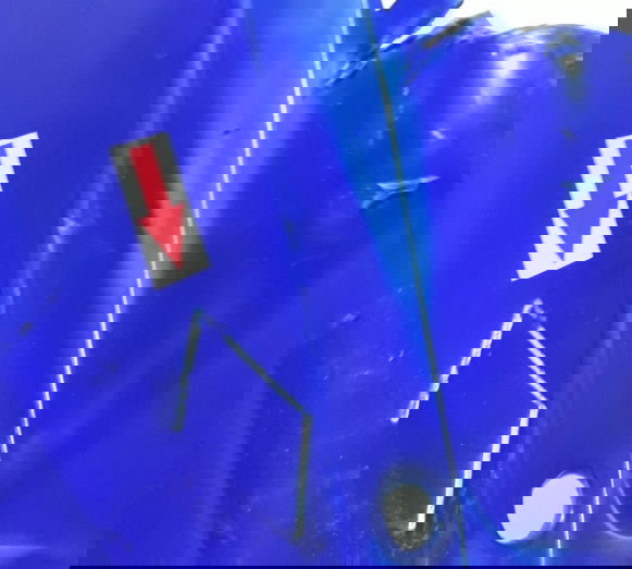 Carenagem Frontal Yamaha Xt 660r 05/18 Original Avaria 16366 Azul