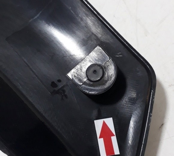 Carenagem Tampa Lateral Dl 1000 V-strom L/e 07/07 21293 Preto