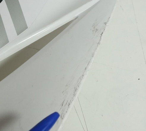 Carenagem Aba Tanque L/e Yamaha Lander250 20 P/riscos (5617) Branco