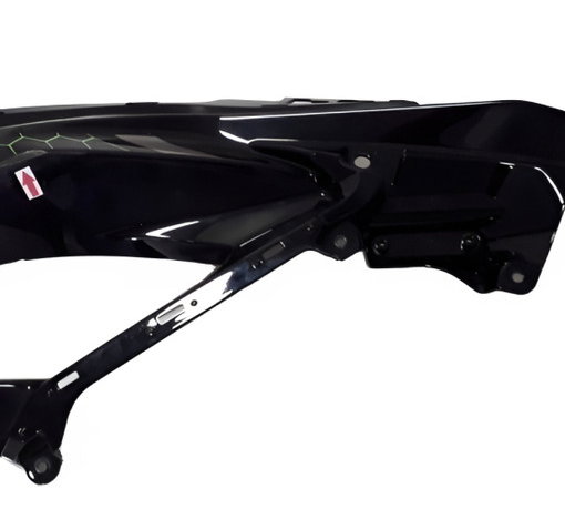 Carenagem Lateral Dir Kawasaki Zx 6r 21/22 Ori 32241 Avaria Preto