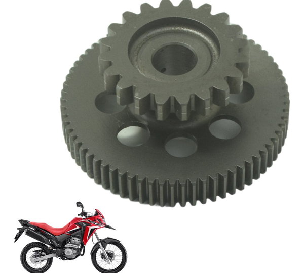 Engrenagem Redução Partida Honda Xre 300 19-25 Original