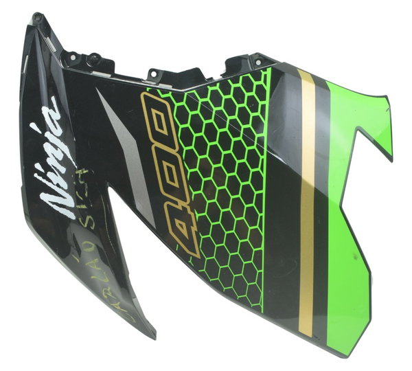 Carenagem Lateral Direita Awasaki Ninja 400 19-23 Original Preto
