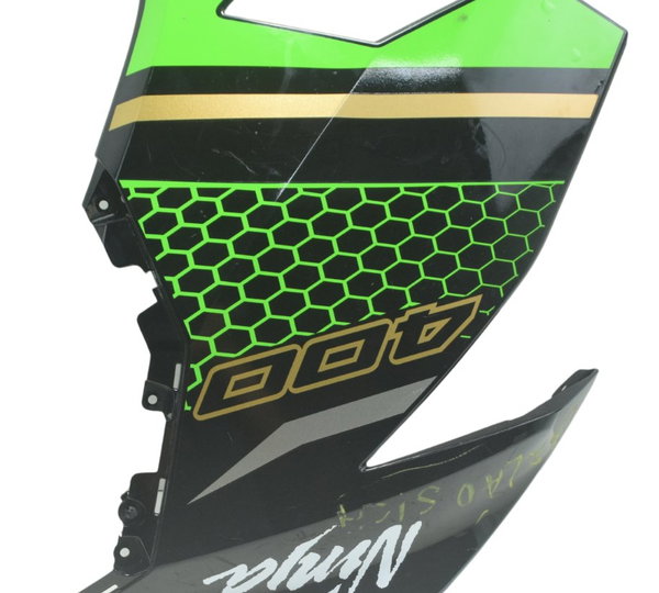 Carenagem Lateral Direita Awasaki Ninja 400 19-23 Original Preto
