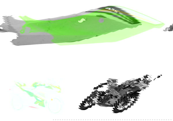 Carenagem Rabeta Esq C/ Detal Kawasaki Ninja 400 19-23 Orig