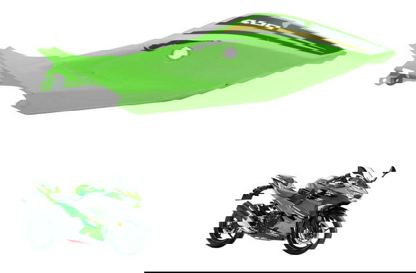Carenagem Rabeta Esq C/ Avaria Kawasaki Ninja 400 19-23 Orig