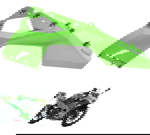 Carenagem Lateral Esq Inferior Det Kawasaki Ninja 400 19-23