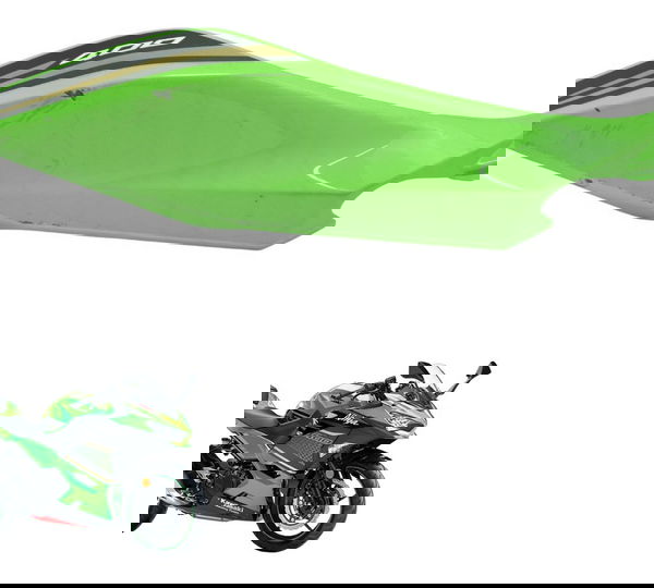 Carenagem Rabeta Dir C/ Avaria Kawasaki Ninja 400 19-23 Orig