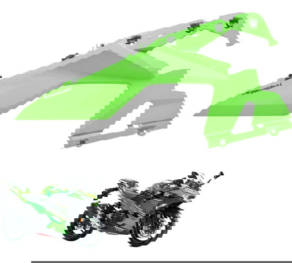 Carenagem Lateral Inferior Avaria Kawasaki Ninja 400 19-23