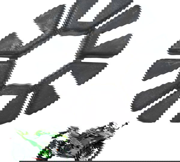 Coxim Cubo Coroa Kawasaki Ninja 400 19-23 Original