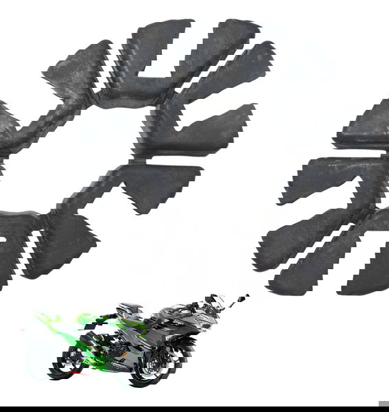Coxim Cubo Coroa Kawasaki Ninja 400 19-23 Original
