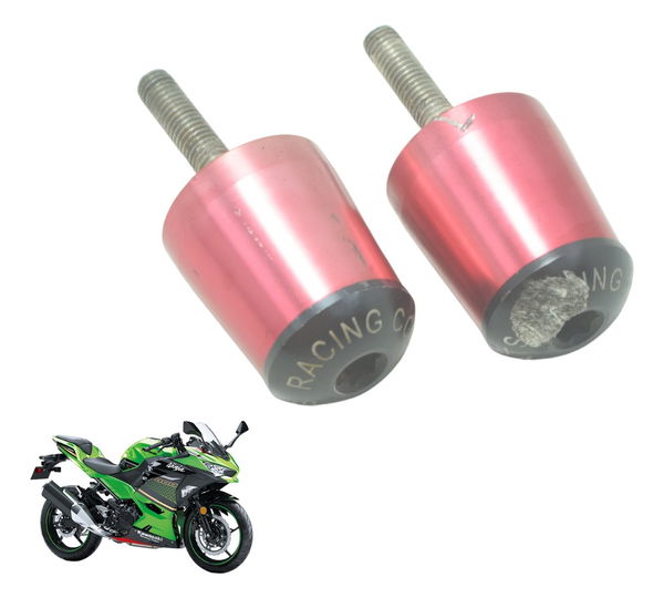 Par Peso Guidão C/ Detalhes Racing Kawasaki Ninja 400 19-23