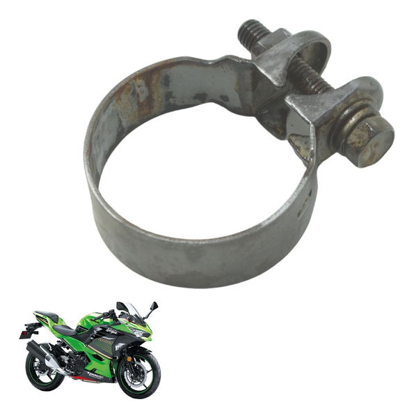 Abraçadeira Ponteira Escape Kawasaki Ninja 400 19-23 Orig