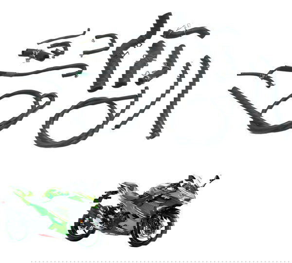 Kit Mangueira Kawasaki Ninja 400 19-23 Original