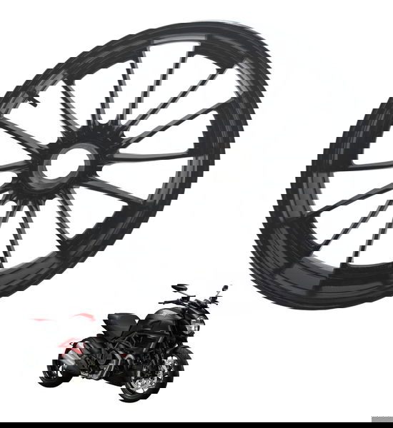 Roda Traseira Ducati Diavel Carbon 11-14 Original
