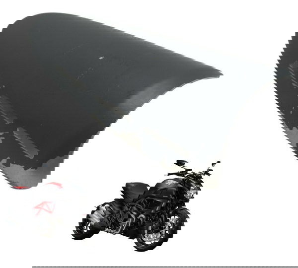 Capa Ponteira Escape Ducati Diavel Carbon 11-14 Original
