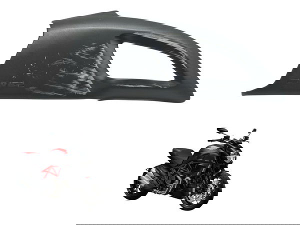Carenagem Lat Esq C/ Detalh Ducati Diavel Carbon 11-14 Orig
