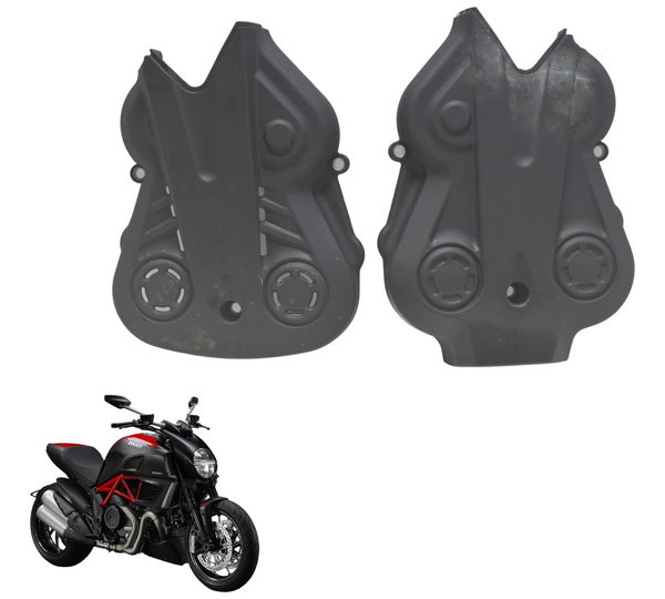 Jogo Tampa Correia Alternada Ducati Diavel Carbon 11-14 Orig