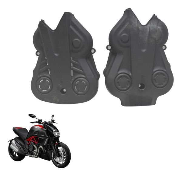Jogo Tampa Correia Alternada Ducati Diavel Carbon 11-14 Orig