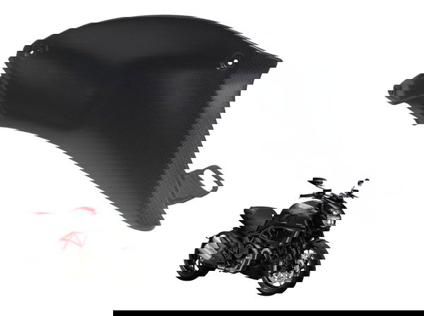 Carenagem Tanque Esquerda Ducati Diavel Carbon 11-14 Origina